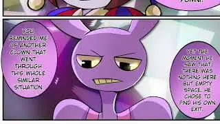 Digital Circus: A Kind Gesture comic dub collaboration 