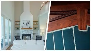 75 Craftsman Turquoise Living Room Design Ideas You'll Love 🔴