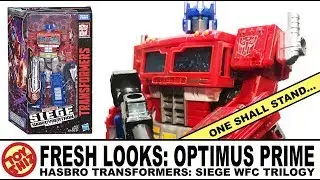 Toy Shiz FRESH LOOKS: Optimus Prime-Transformers Siege WFC Trilogy