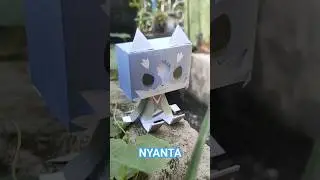 NYANTA -LOG HORIZON #loghorizon #nyanta #cat #meow #anime #papercraft #deviceme #tv #manwithamission