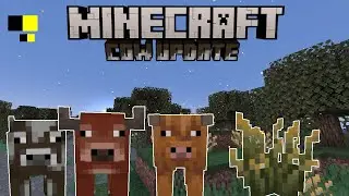 Minecraft Cow Update! Java Snapshot 25w05a