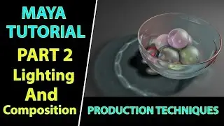 Учебное пособие по Maya 2016 | Maya Caustics, часть 2: освещение и композиция