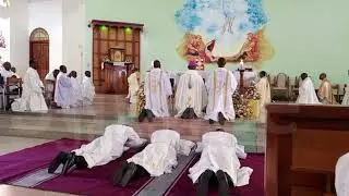 Diaconate Ordination Of Three Camillian  FRIARs at St Paul's National Major Seminary