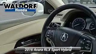 Used 2016 Acura RLX Sport Hybrid Advance Package, Waldorf, MD HP4414