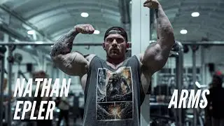 Nathan Epler - Arms Training at the Arnold Classic Off-season