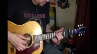jumping jack flash rolling stones (Brian's) guitar part