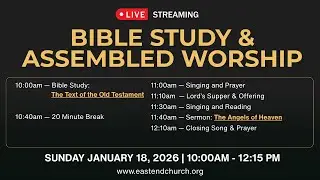 The Angels of Heaven | Sunday Church Live-Stream