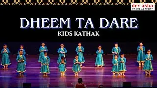 Dheem Ta Dare & Shri Krishna | Kids Kathak Performance (Ages 3&ndash;6)