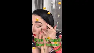 My very first Winged liner video! #pinup #wingedliner #contentcreator #makeupartist #pinupgirl
