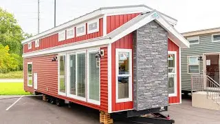 The most Incredibly Luxury 7 Series Park Model RVs (loft) by Elevation Park Models. (Floorplan)