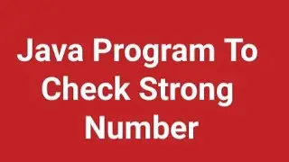 strong,  Niven and Neon Numbers in java