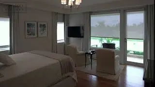 Interior Design Miami Beach: Motorized Bedroom Window Treatments