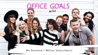 We Reached 1 Million Subscribers!! Watch Us Scream! | Office Goals | Mr Kate | Episode 14