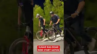 NEW PUMP TRACK START GATES - Sugar Bag Road 👊🏼 #pumptrack #startgates #mtbpark