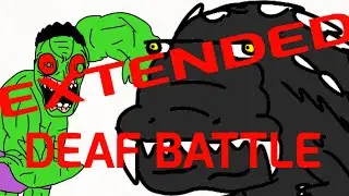 Hulk Vs Godzilla Death Battle, except Bruce Banner is not involved be like: