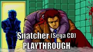Snatcher (Sega CD) Playthrough