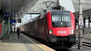 Züge Klagenfurt Hbf ft. @Trains_buses (28. & 29.10.2024, 4K HDR)