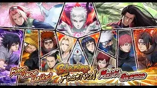 [Naruto Blazing] Free Once Daily - Blazing Festival Multi Summons | Naruto Ultimate Ninja Blazing