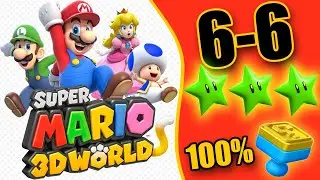 Super Mario 3D World 6-6 Bullet Bill Base