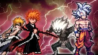 Ichigo Fullbring Bankai OP & Ichigo TYBW OP VS Goku DBS V3 5 OPAF & Goku MUI DBFZ OP in #mugenjus
