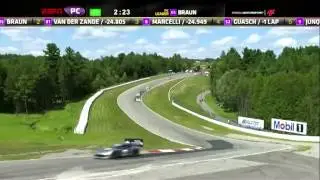 ALMS 2013 Mosport - Final laps,  Viper vs Corvette battle for GT lead
