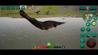 SARCOSUCHUS | The Cursed Dinosaur Isle |Игра за Саркозуха и встреча с косерами карнотаврами