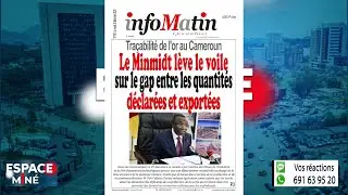 TRAÇABILITÉ DE L’OR AU CAMEROUN : LE MINMIDT LÈVE LE VOILE SUR LE GAP - RP - ESPACE MINÉ DU 30 12 25