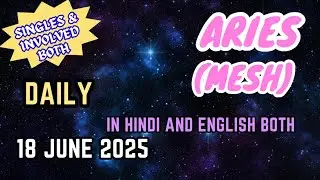 Aries | Daily Love Tarot Reading | 18 June 2025 | Hindi