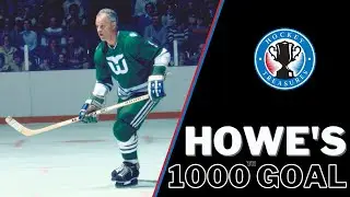 Gordie Howe's 1000th Goal #HockeyTreasures
