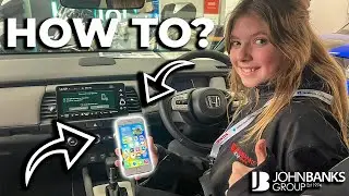 КАК? | Подключить смартфон к Honda Jazz! (iPhone)