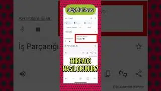 THREADS NASIL OKUNUR? Sonunu bekle 😂