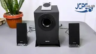 Edifier M1360 Video Slides, and  Unboxing Video