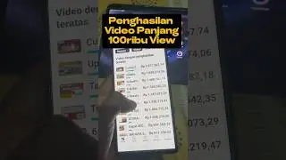 Penghasilan Video Youtube 100 ribu penonton