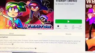 Roblox Traitor Game!
