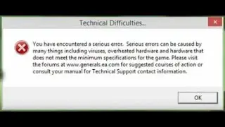 How to fix problem with Generals on Windows 10 (if game is not running)