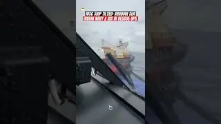 Ship Capsizes off Kochi! Coast Guard Rushes to Rescue⛵ #shorts