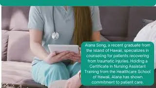 Alana Song Hawaii - Medical Assistant From The Island Of Hawaii