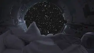 Starship Sleeping Quarters | Balanced Soothing Space Sounds for Sleep | Spaceship Ambience