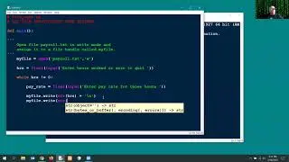 Python Text Files