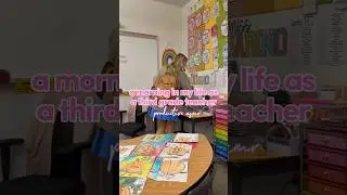 a morning in my life as a third grade teacher! ☺️🫶🏻✨ #teacherlife #teachervlog #teachersofyoutube