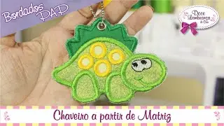 Bordando Chaveiro a Partir de uma Matriz