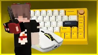 1500fps Thocky Keyboard and Mouse Sounds ASMR [Hypixel Bedwars]