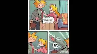 Arnold x helga comic dub