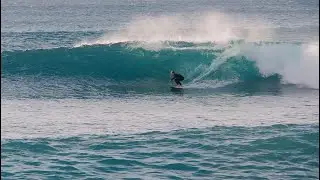 8-Year-Old Sienna Jones Surfing Yallingup WA