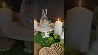 Make your own Easter candle 🕯️ #easter #craft #homedecor