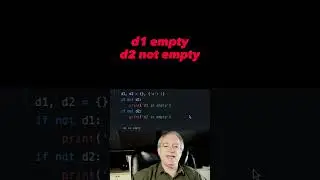 Test for empty Python dictionary 🐍 #python #shorts #pythondictionary