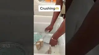 ✨Crushing a slab ✨cleantok asmr