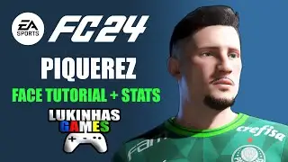 EA FC 24 | Piquerez | Palmeiras | stats | pro clubs | tutorial | look alike | how to create