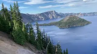 Viewpoint of Crater Lake