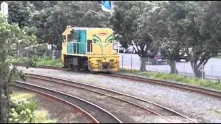 KiwiRail Dh 2839 Corn Cob Arrives and departs Light Engine